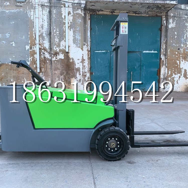 昌邑市小型电动叉车1吨2吨步行站驾式电瓶堆高充电装卸车液压升降车铲车